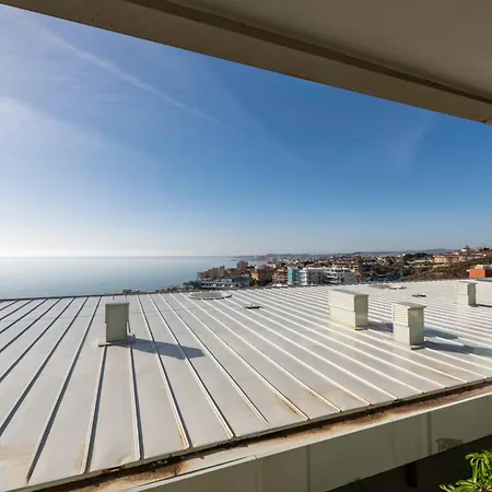 Serene Seaview Retreat In Higueron: 2br Oasis Apartment
