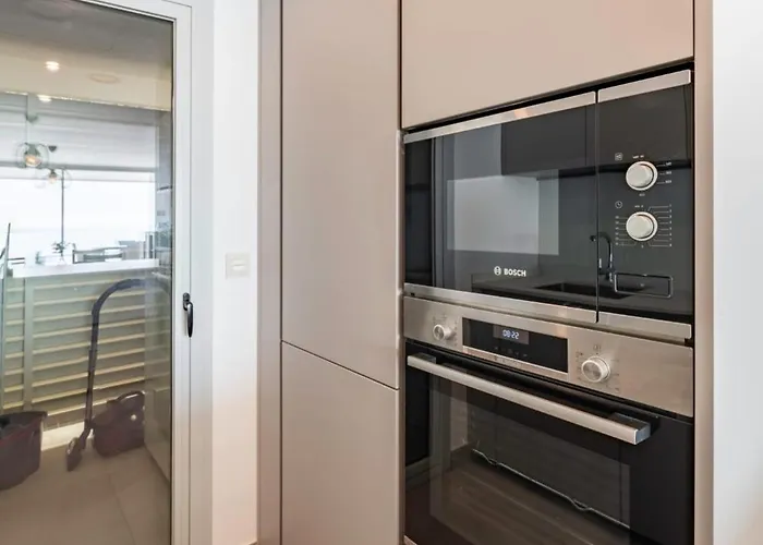 Serene Seaview Retreat In Higueron: 2br Oasis Apartman