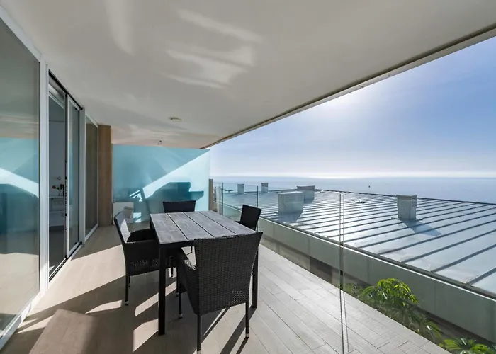 Serene Seaview Retreat In Higueron: 2br Oasis *