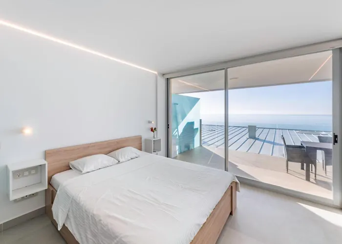 Serene Seaview Retreat In Higueron: 2br Oasis *